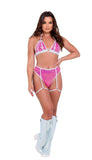 Roma Costume High-Waisted Sequin Shorts with Attached Garters - Roma Costume - Flyclothing LLC