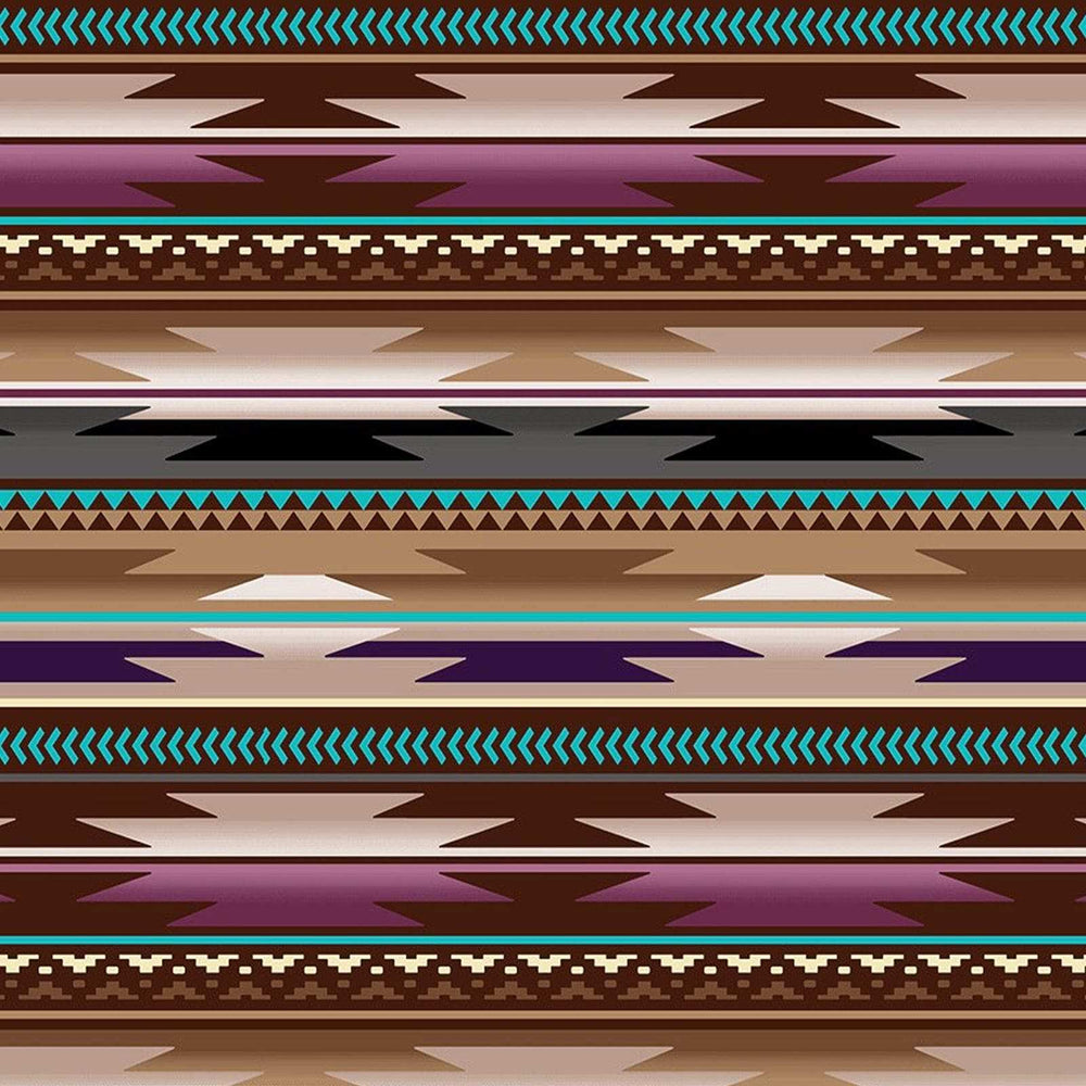 Rockmount Clothing Men's Native Pattern Fleece Western Shirt in Plum - Rockmount Clothing - Flyclothing LLC