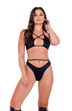 Roma Costume Criss-Cross Bikini Top - Roma Costume - Flyclothing LLC