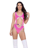 Roma Costume Sequin Cutout Romper - Roma Costume - Flyclothing LLC