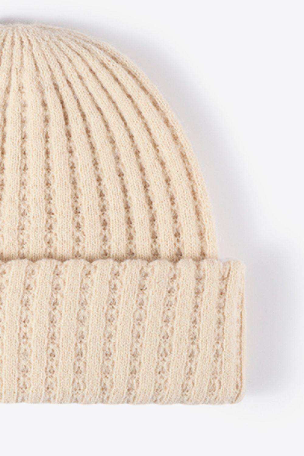 Wide Rib Beanie - Trendsi - Flyclothing LLC