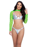 Roma Costume Hologram Bra with Underwire - Roma Costume - Flyclothing LLC