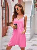 Spaghetti Strap Romper with Pockets - Trendsi - Flyclothing LLC