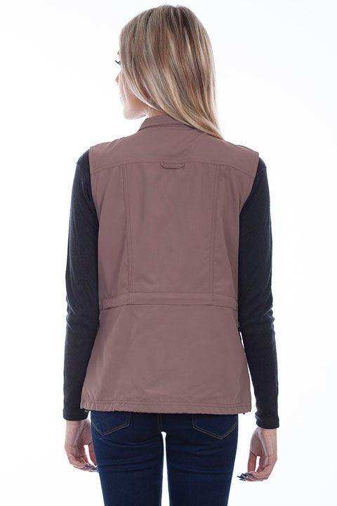 Scully TOFFEE WOMEN'S MULTI POCKET VEST - Scully Leather - Flyclothing LLC