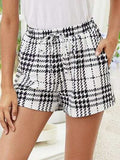 Printed Elastic Waist Shorts - Trendsi - Flyclothing LLC
