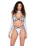 Roma Costume Ring Hologram Thong Back Bottom - Roma Costume - Flyclothing LLC