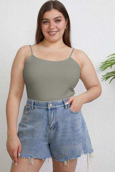 Basic Bae Full Size Round Neck Slim Cami - Trendsi - Flyclothing LLC