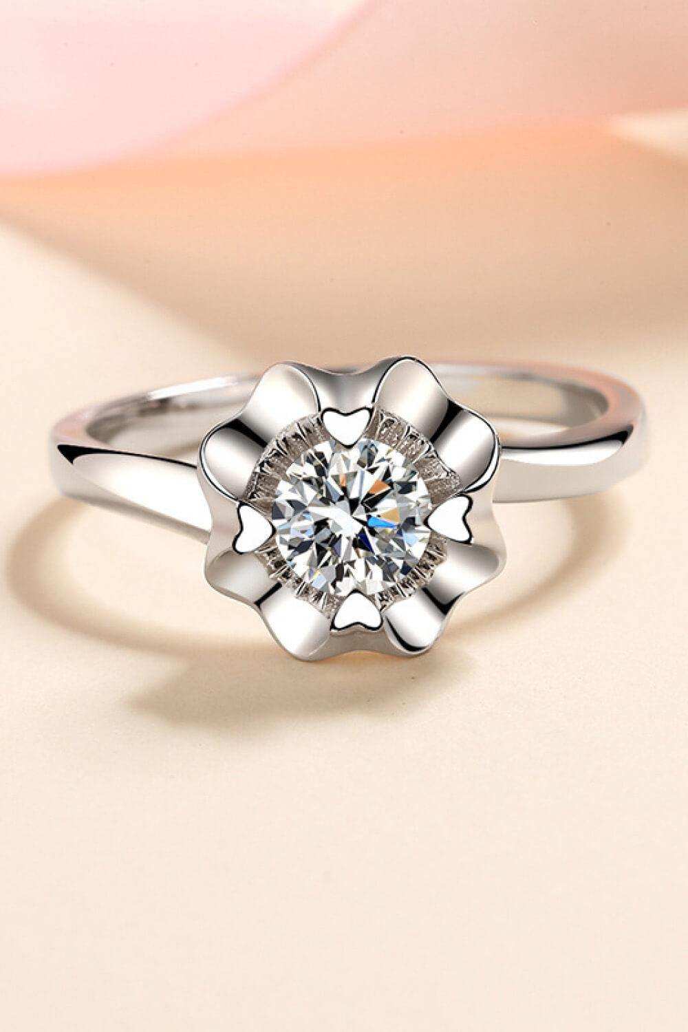 Life Is So Good Moissanite Ring - Trendsi - Flyclothing LLC