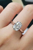 2.5 Carat Moissanite Solitaire Ring - Trendsi - Flyclothing LLC