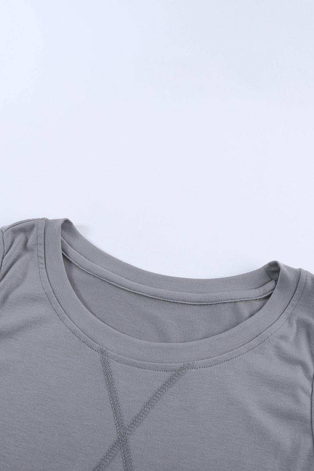 Contrast Round Neck Tank Top - Trendsi - Flyclothing LLC
