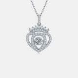 Moissanite 925 Sterling Silver Necklace - Trendsi - Flyclothing LLC