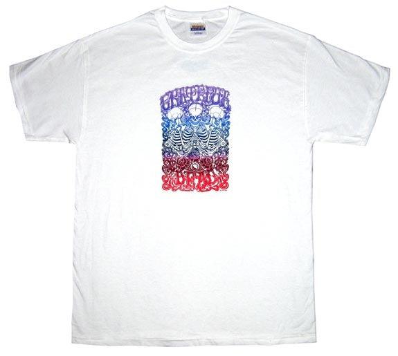 Grateful Dead 3 Skeletons T-Shirt - Flyclothing LLC