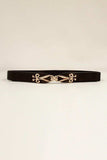 Alloy Buckle Elastic Belt - Trendsi - Flyclothing LLC