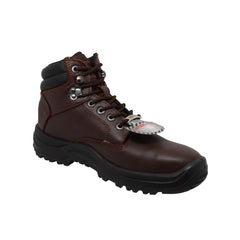 SAFA Mens 6 inch Steel Toe TPU Work Boot Brown - Flyclothing LLC