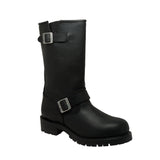 RideTecs Men's 11" Engineer Boot Black - RideTecs