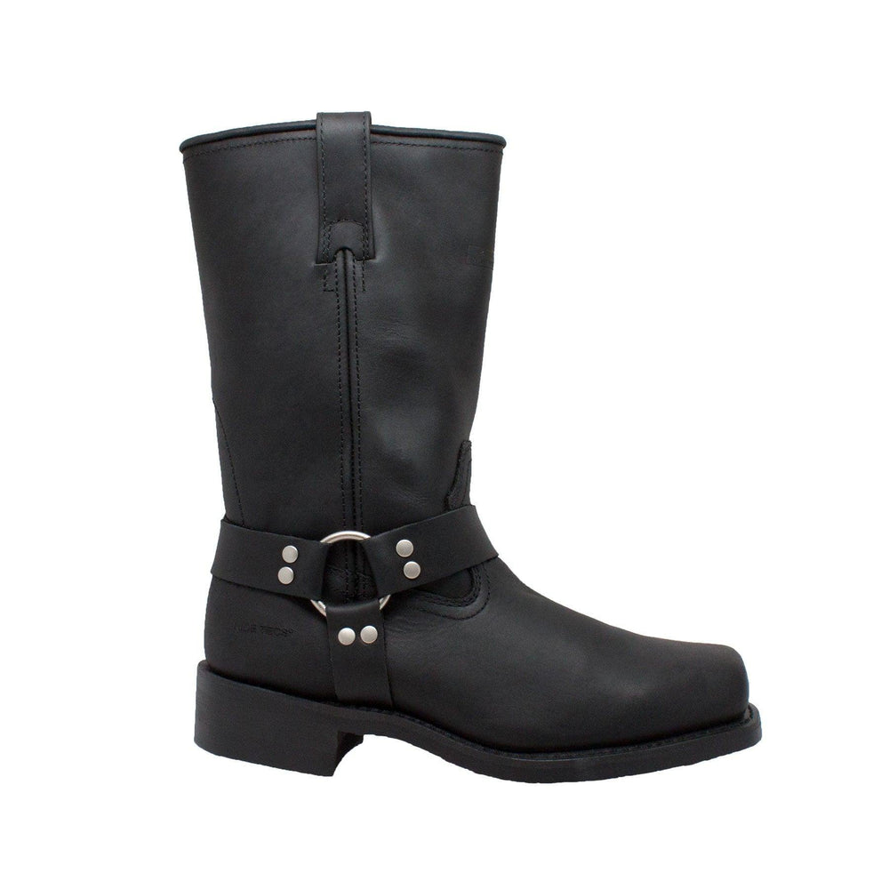 RideTecs Men's 13" Harness Boot Black - RideTecs