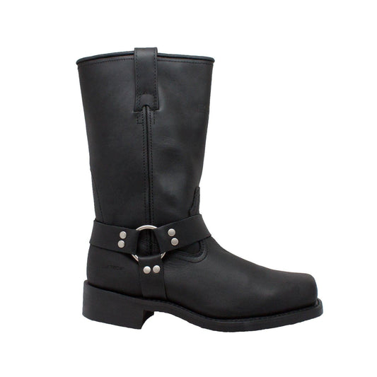 RideTecs Men's 13" Harness Boot Black - RideTecs