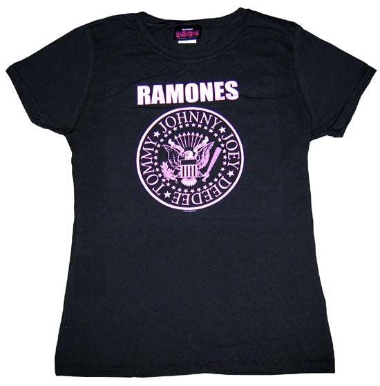 Ramones Purple Presidential Logo Tee - Flyclothing LLC