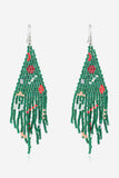 Christmas Beaded Earrings - Trendsi - Flyclothing LLC