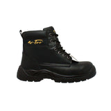 AdTec Mens 6 inch Steel Toe Work Boot Black - AdTec - Flyclothing LLC