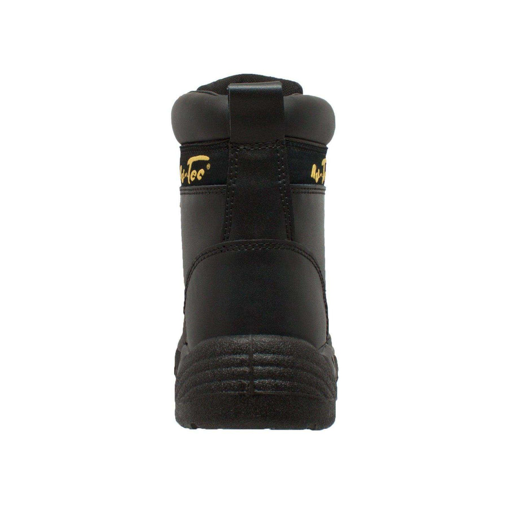 AdTec Mens 6 inch Steel Toe Work Boot Black - AdTec - Flyclothing LLC
