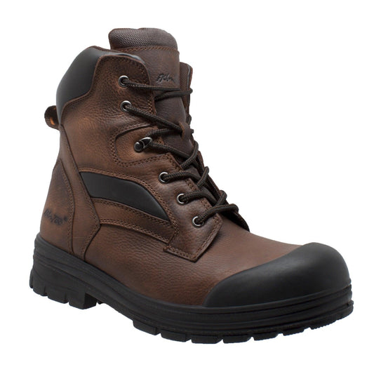 AdTec Men's 8" Composite Toe Waterproof Work Boot Brown - Flyclothing LLC