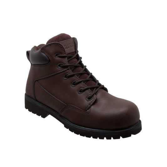 AdTec Mens 6 inch Composite Toe Work Boot Brown - AdTec - Flyclothing LLC