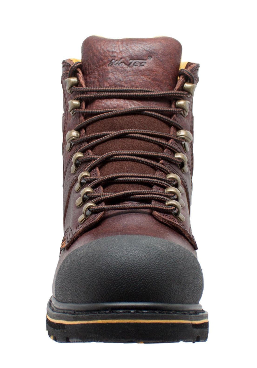 AdTec Men's 6" Steel Toe Waterproof Work Boot Dark Brown - AdTec - Flyclothing LLC