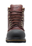AdTec Men's 6" Steel Toe Waterproof Work Boot Dark Brown - AdTec - Flyclothing LLC