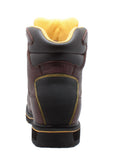 AdTec Men's 6" Steel Toe Waterproof Work Boot Dark Brown - AdTec - Flyclothing LLC