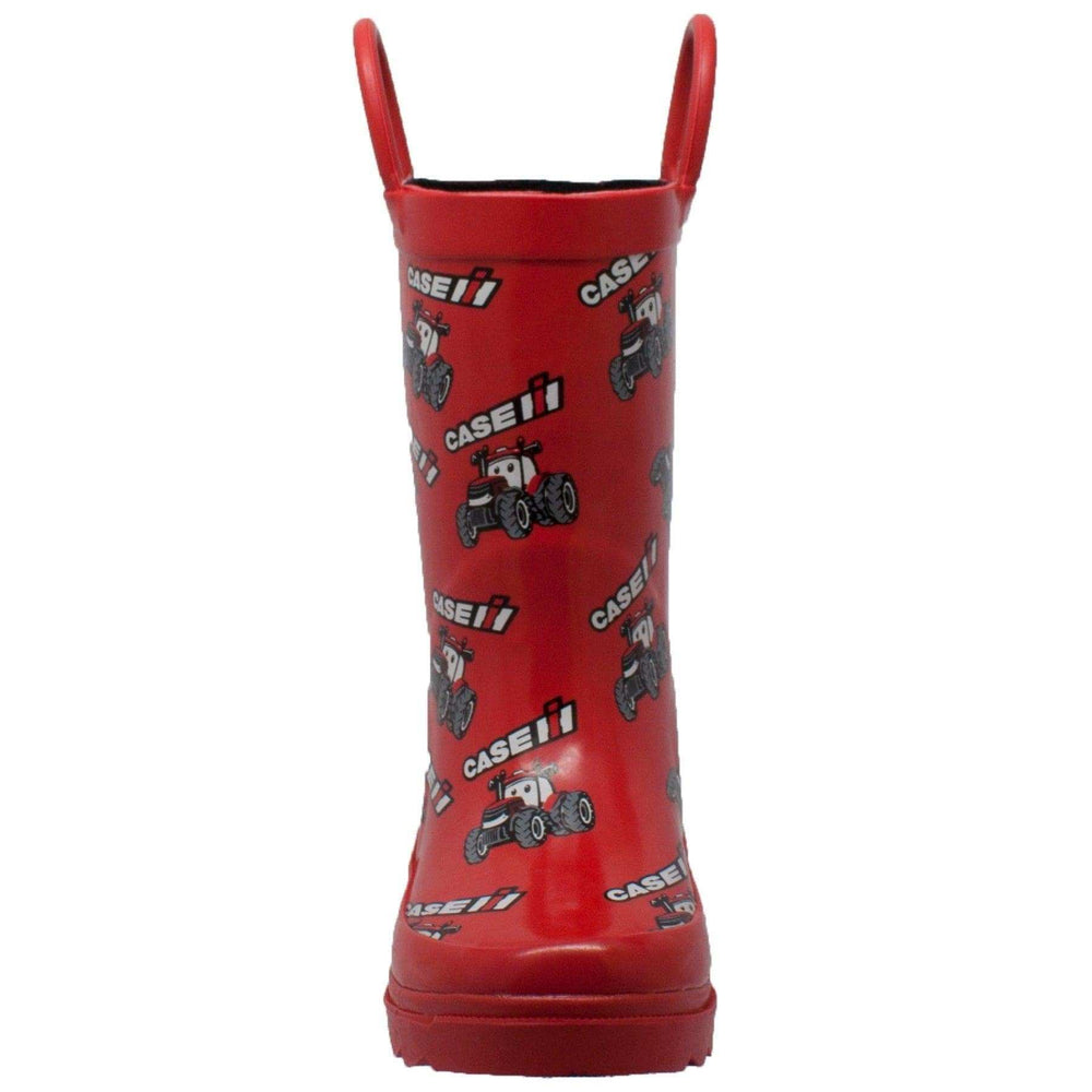 Case IH Children's Big Red Rubber Boots Red - Case IH - Flyclothing LLC