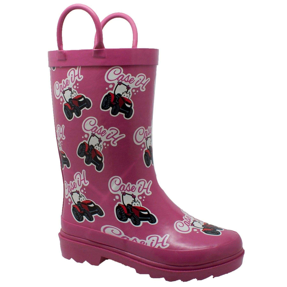 Case IH Children's Li'l Pink Rubber Boot Pink - Case IH - Flyclothing LLC
