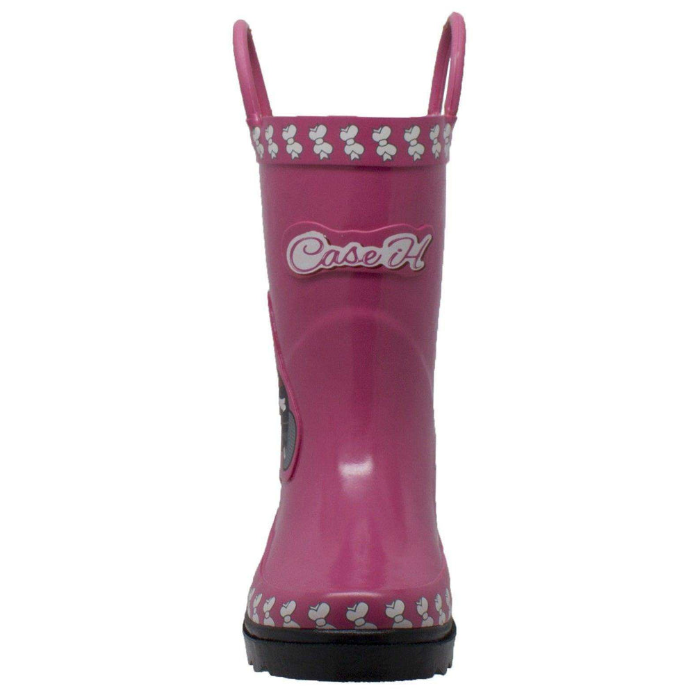 Case IH Children's 3D Fern Farmall Rubber Boot Pink - Case IH - Flyclothing LLC