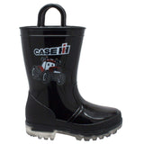 Case IH Children's PVC Boot with Light-Up Outsole Black - Case IH - Flyclothing LLC