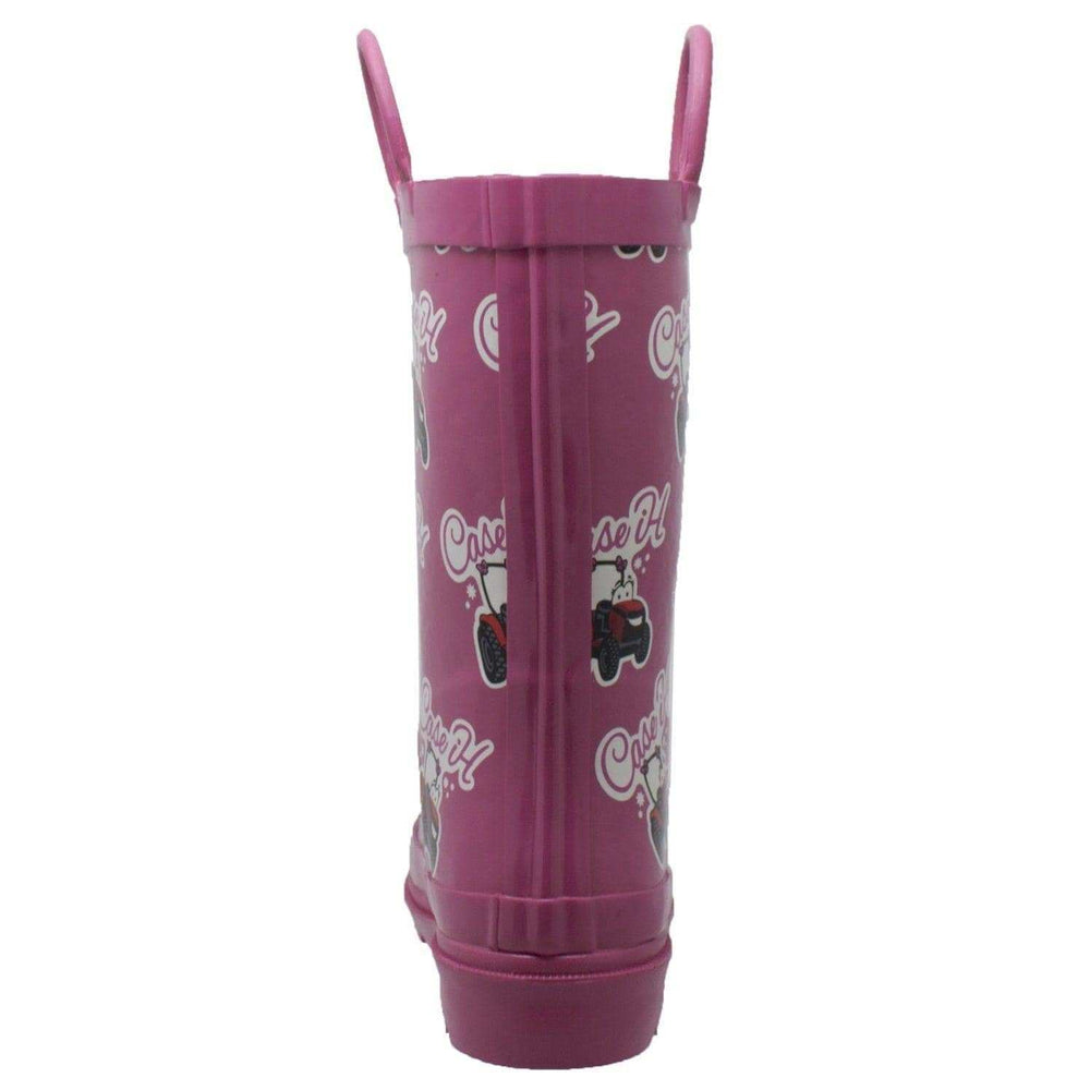 Case IH Toddler's Li'l Pink Rubber Boot Pink - Case IH - Flyclothing LLC