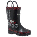 Case IH Toddler's 3D Big Red Rubber Boot Black - Case IH - Flyclothing LLC
