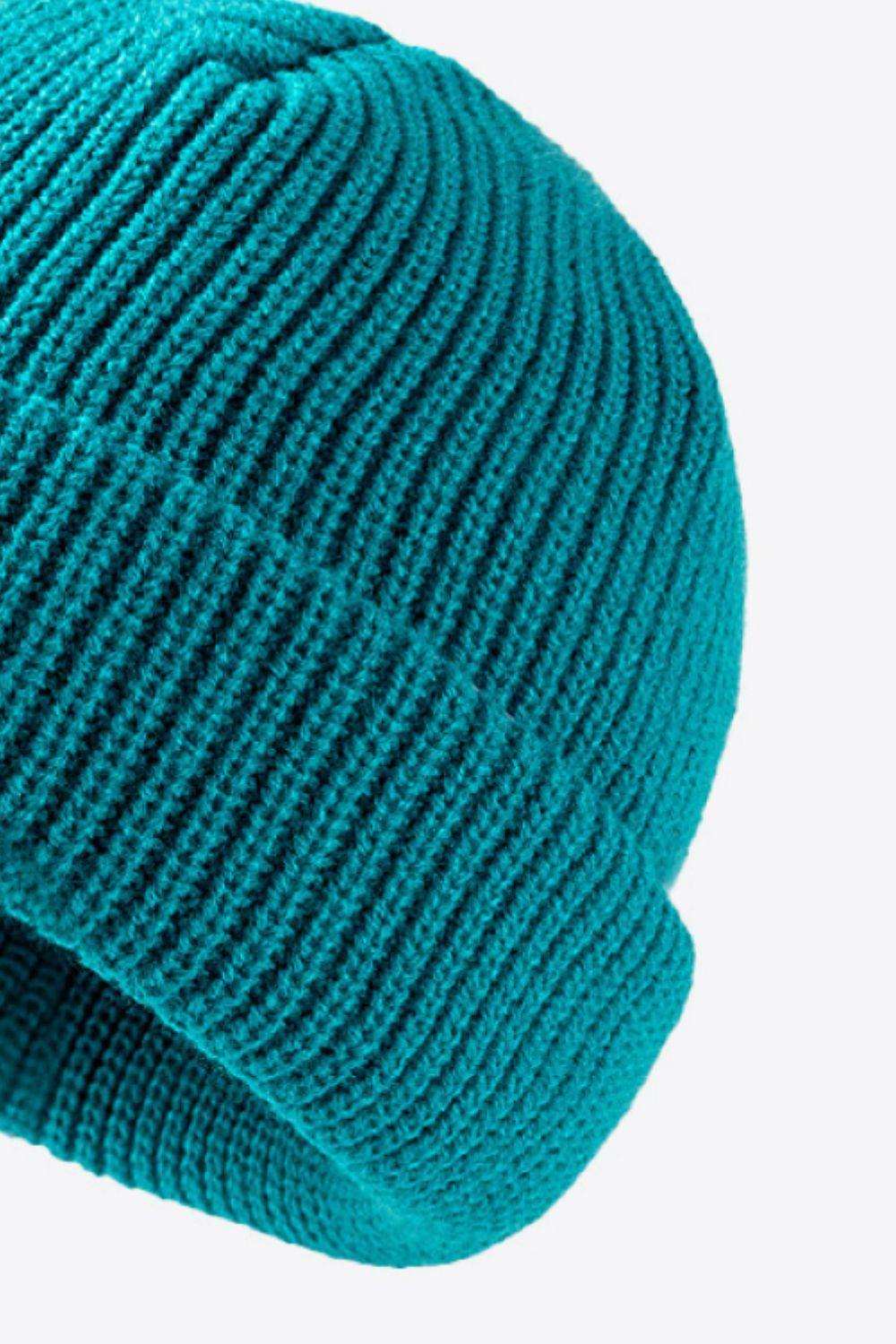 Calling For Winter Rib-Knit Beanie - Trendsi - Flyclothing LLC