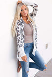 Printed Long Sleeve Cardigan - Trendsi - Flyclothing LLC