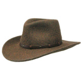 Black Creek Loden Mix 100 Percent Crushable Wool 3 1/4 Brim Hat - Black Creek - Flyclothing LLC