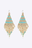 Beaded Dangle Earrings - Trendsi - Flyclothing LLC
