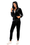 Zip-Up Hooded Jacket and Pants Set - Trendsi - Flyclothing LLC