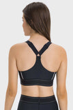 Contrast Sports Bra - Trendsi - Flyclothing LLC