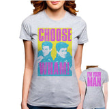 Wham Choose Short Sleeve Junior's Crew Tee - Wham - Flyclothing LLC