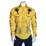 Rockmount Ranch Wear Mens Gold Porter Wagoner Vintage Western Shirt - Rockmount Clothing - Flyclothing LLC