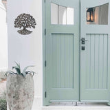 14 inch Tree of Life Dragonfly Metal Wall Art - Croix des Bouquets - Croix des Bouquets - Flyclothing LLC