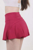 High Waist Pleated Active Skirt - Trendsi - Flyclothing LLC