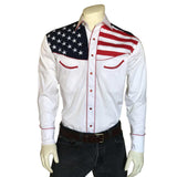 Rockmount Ranch Wear Mens American Flag Western Shirt - Rockmount Clothing - Flyclothing LLC