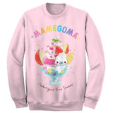 Mamegome pafe light pink unisex tee sweatshirt - Mamegome - Flyclothing LLC