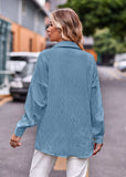 Dropped Shoulder Longline Shirt - Trendsi - Flyclothing LLC