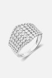 1.21 Carat Moissanite 925 Sterling Silver Ring - Trendsi - Flyclothing LLC